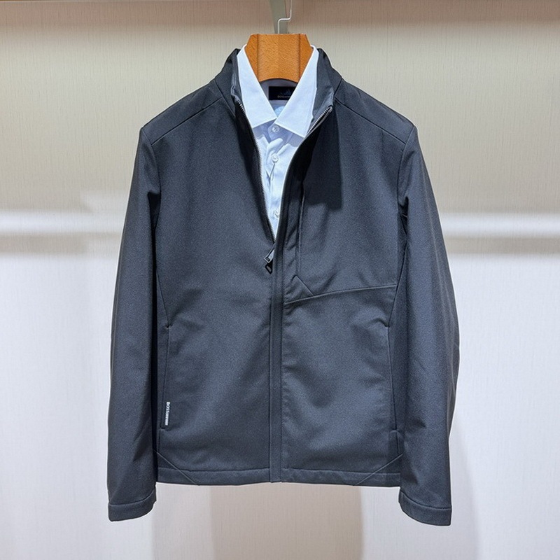 Bosssunwen Autumn and Winter Stand-Up Collar Casual Jacket 143124000957 Tag Price 3380