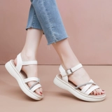 Модные сандалии для матери, модная обувь, летние комфортные туфли, городской стиль, для среднего возраста