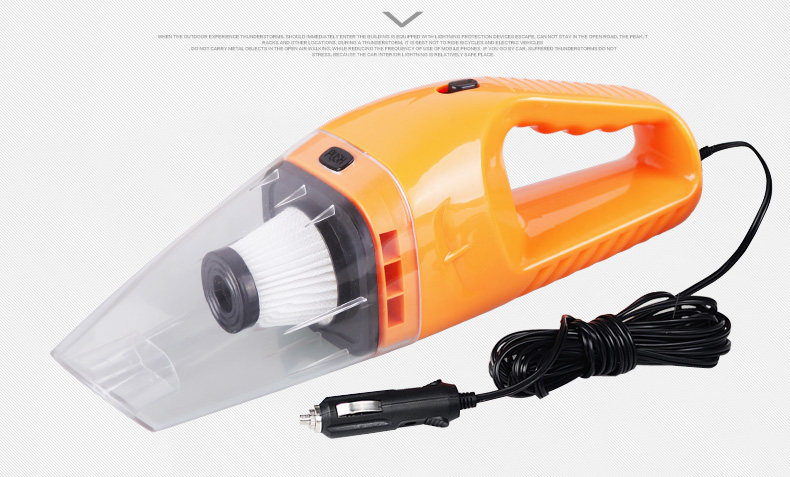 Direct sales car vacuum cleaner car vacuum cleaner strong 12V car household handheld suction high power wet and dry dual-use