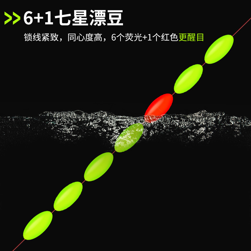 传统钓斑点线七星漂线组全套装,双钩鱼漂浮漂鱼钩鱼线绑好成品,新手也能轻松上手!-线组-淘宝好物网