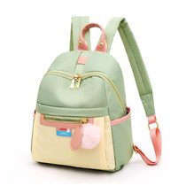 Korean version children small backpacks girls light nylon bangers Bags Girls Remedial Class Trips Small Double Shoulder Bag Tide