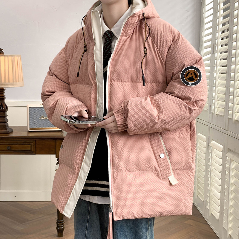 棉衣外套男士冬季加厚羽绒棉服青少年潮牌2025新款冬装晋江棉袄子 2