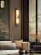 New Chinese Style Jade Wall Lamp High-End All-Copper Living Room Background Wall Lamp Bedroom Bedside Hotel Villa Corridor Wall Lamp