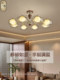 East Living Room Chandelier, Mid-Century Style 2026 New Model, Simple Dining Room Lamp, Retro Light Luxury Designer Study Bedroom Lamp