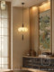 Dongbo Song-Style Aesthetic Pendant Light, New Chinese-Style Zen-Inspired Lighting for Tea Room, Study, Bedroom, Dining Bar, and Vintage-Style Lighting Fixtures