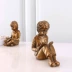 Tủ sách Bắc Âu Phòng học Mỹ Trang trí nhỏ Trang trí bàn để bàn Bookend Children Sách đứng Nhà sáng tạo - Trang trí nội thất