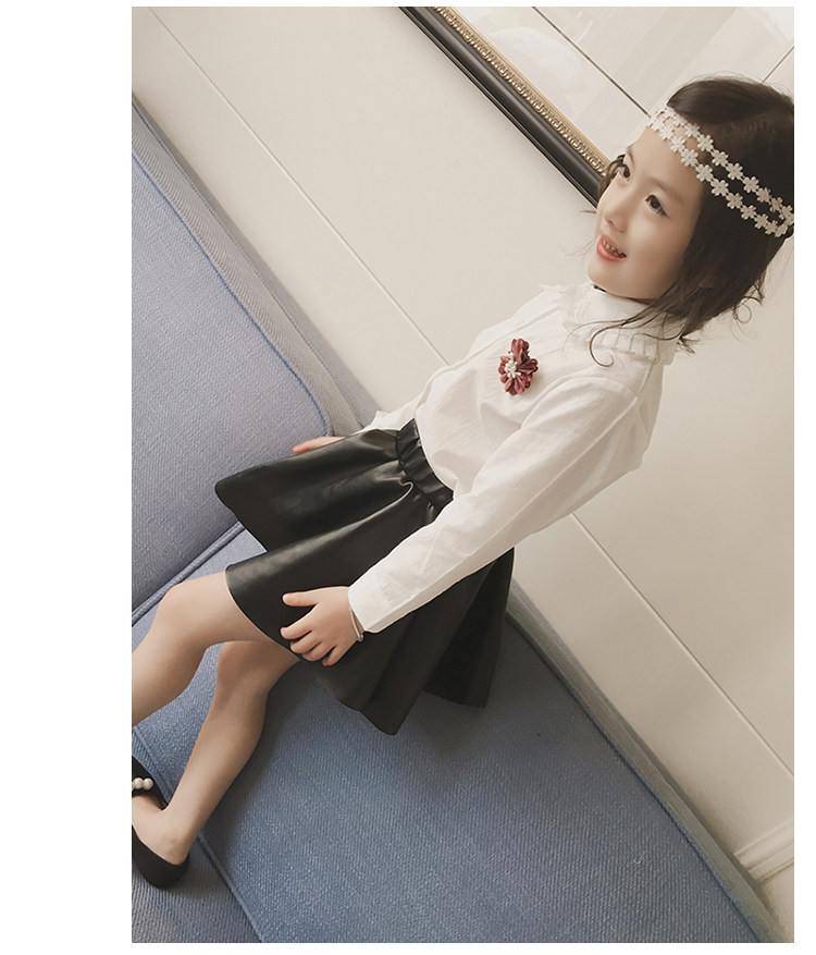 Chemise fille à manche longue - Ref 2084968 Image 22