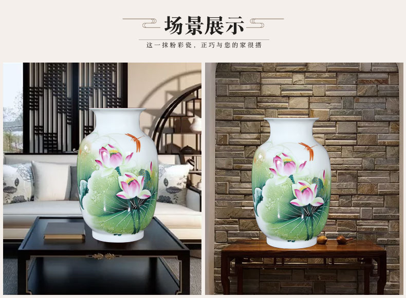 Jingdezhen ceramics "Han Pinghui" celebrity famous works hand - made Dutch vase collection certificate