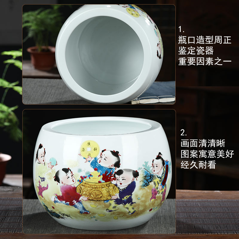 Jingdezhen ceramics cornucopia aquarium furnishing articles creative home sitting room porch decorate gifts flowerpot gifts