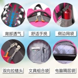 Сверхлегкий ранец для мальчиков со сниженной нагрузкой, для средней школы, защита позвоночника