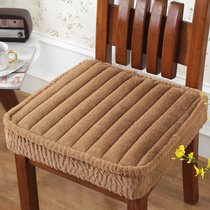 Winter non-slip sponge heightening plush chair cushion Car school car Thickened Cushion Student Chair Cushion Children Dining Chair Cushion