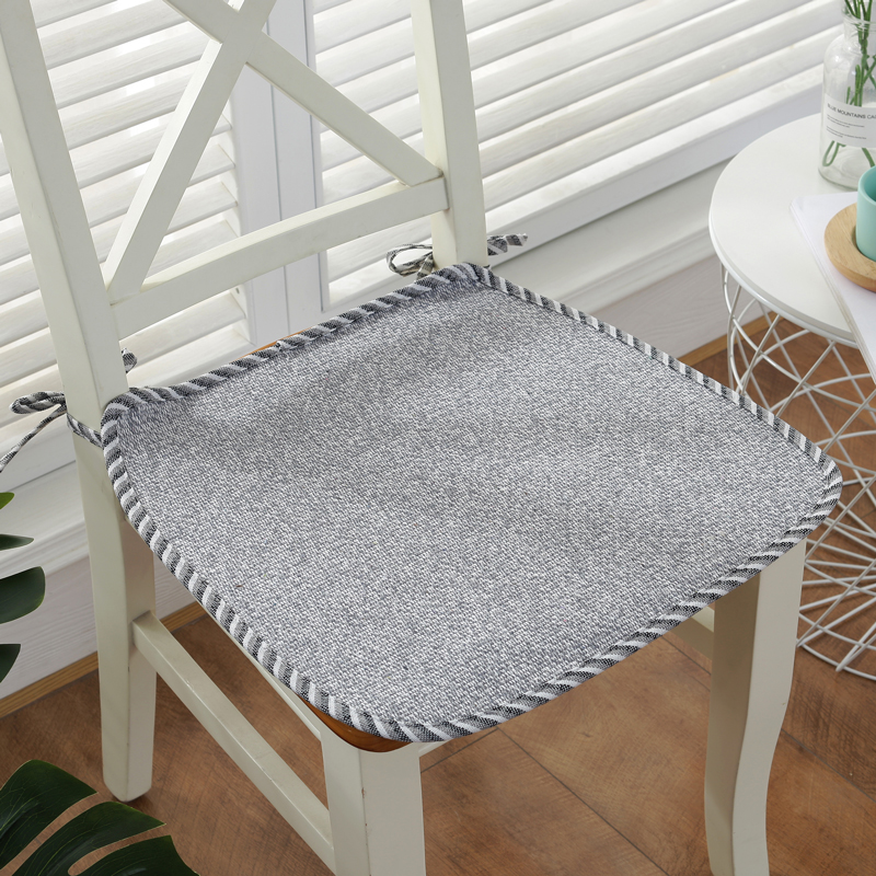 ghế đệm mùa hè custom-made trượt bông vải chỗ ngồi xe đệm pad sinh viên phân ăn uống ghế đệm pad - Ghế đệm / đệm Sofa đệm cho ghế gỗ