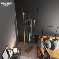 Italian TIE design light luxury corner coat rack hanger Floor-to-ceiling bedroom household modern simple hanging bag rack