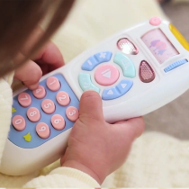 Baby fake phone can bite the phone music boy female hand grab simulation puzzle baby toy 6-12 months seven five