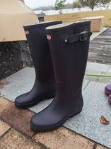 Spring and summer super high-gang shoes day waterproof and anti-slip fashion pure rainshoes sauce shoes garden shoes