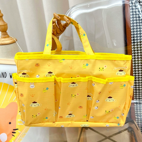 帕恰狗时尚女休闲手提包百搭纯色妈咪便携宝妈带娃外出便当手提包