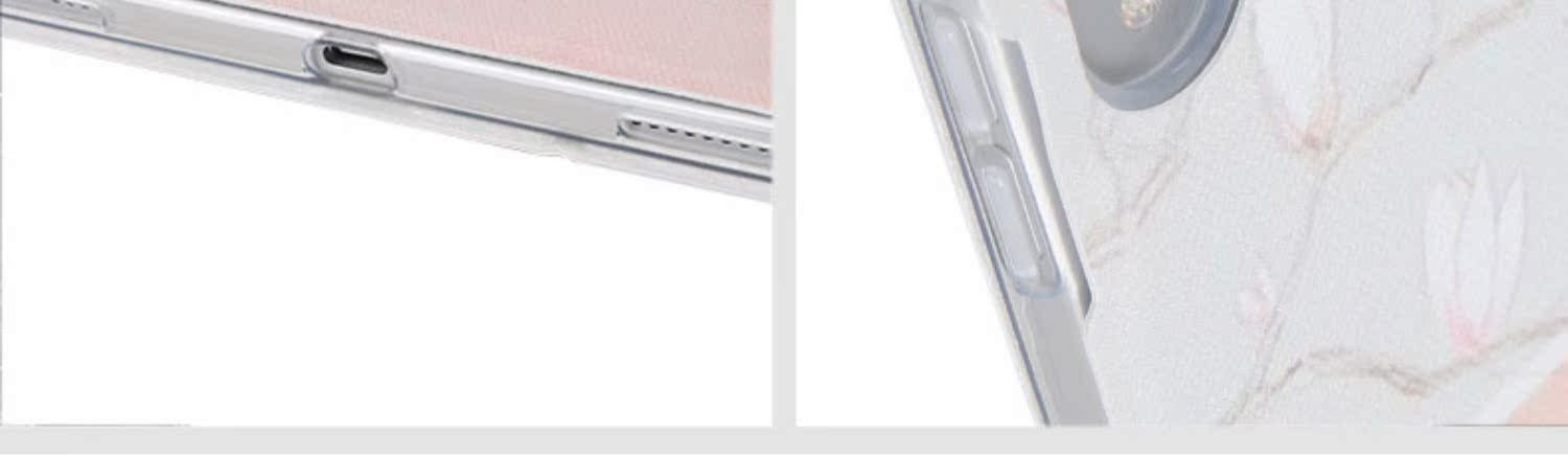 ipad pro11 tay áo bảo vệ mạng phim hoạt hình màu đỏ toàn màn hình của Apple 11 inch ipadpro đầy đủ viền A1980 A1979 A2013 A1934 Tablet PC Case silicon mỏng vỏ mềm - Phụ kiện máy tính bảng ban phim ipad