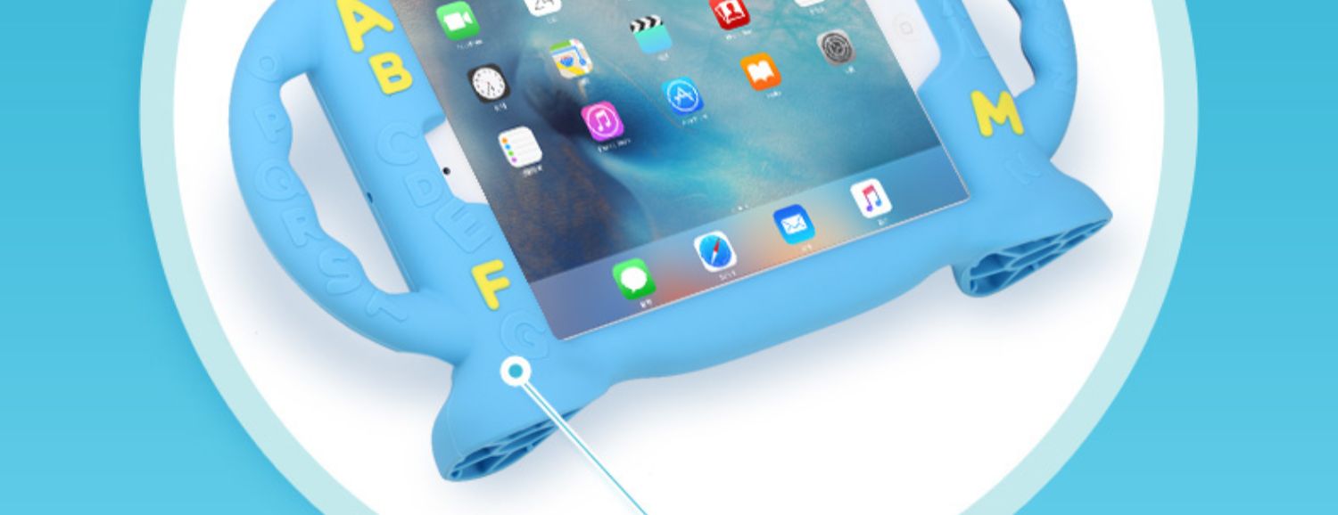 Apple 2018 mới bảo vệ ipad mạng mạng đỏ pro10.5 bao gồm tất cả trẻ em dễ thương hoạt hình máy tính bảng pro9.7 máy tính bảng 10,5 inch ipad air2 sáng tạo vỏ silicon chống rơi 2019 - Phụ kiện máy tính bảng phụ kiện ipad