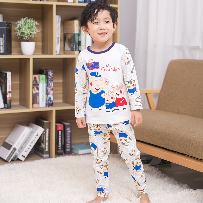秋款超人奥特曼衣服童装家居服_用心go