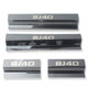 The bj40C threshold bar is dedicated to Beijing bj40plus modified parts BJ40L stainless steel welcome pedal decoration