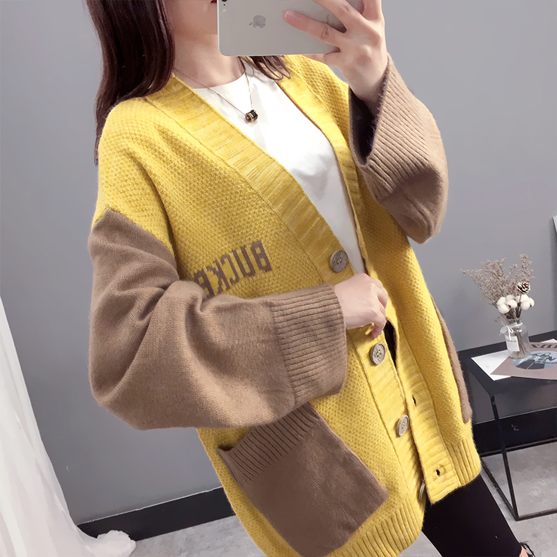 Anti-mùa qingcang phụ nữ áo len siêu lửa dày 2020 mới nước giả nhung knitsweater sâu đến đầu gối lỏng lẻo mã quần áo của phụ nữ