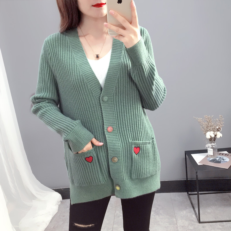 Anti-mùa qingcang phụ nữ áo len siêu lửa dày 2020 mới nước giả nhung knitsweater sâu đến đầu gối lỏng lẻo mã quần áo của phụ nữ