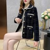 Кардиган, короткая осенняя куртка, трикотажный свитер, коллекция 2023, в западном стиле, в корейском стиле