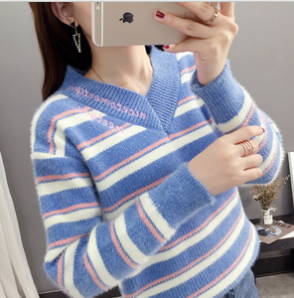 Anti-mùa qingcang phụ nữ áo len siêu lửa dày 2020 mới nước giả nhung knitsweater sâu đến đầu gối lỏng lẻo mã quần áo của phụ nữ