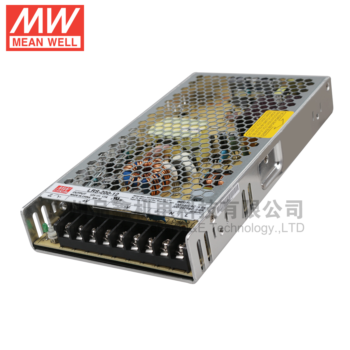 LRS-200-12Taiwan Ming Wei Switch Power Supply 200W Camera LED Monitoring Power Supply 12V17A