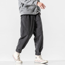 Splice Spring Tide mens double back bag Harlan overalls youth casual Joker loose trousers