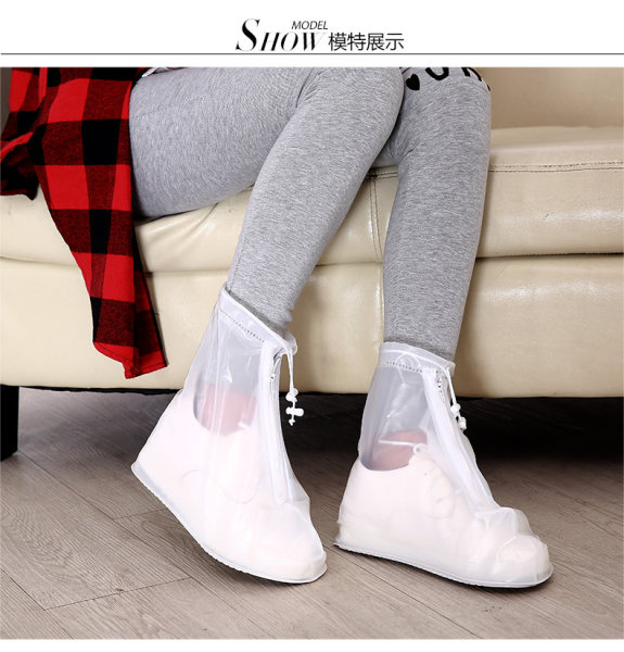 玛萱尼 加厚耐磨 男女防水雨鞋套 天猫优惠券折后￥9.9包邮（￥14.9-5）2色可选