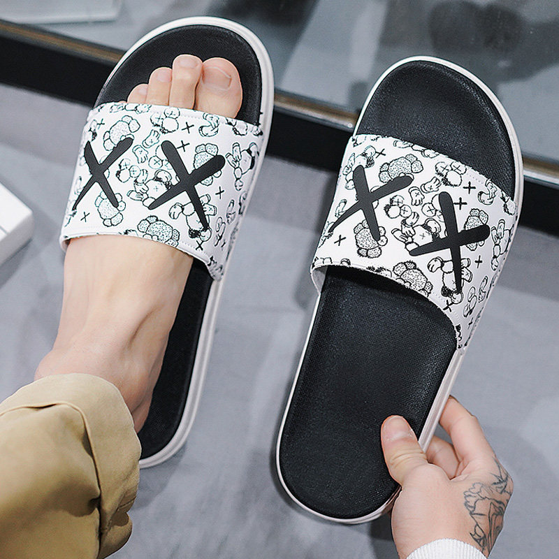 Slippers Men's Summer Outwear Dins Trend 100 Hitch Casual Non-slip Deodorant Men Drive Dual-use Beach Sandals