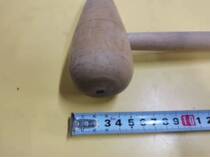 Small round wood hammer rosewood