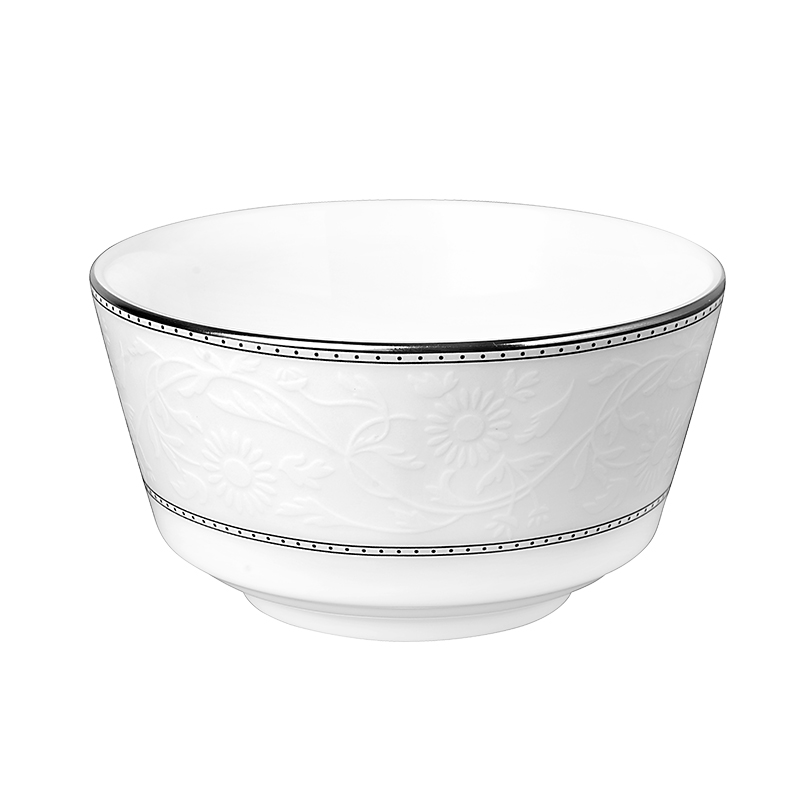 HAENGNAM Han Guoxing south China turn white 4 inch opening two loading rice bowls