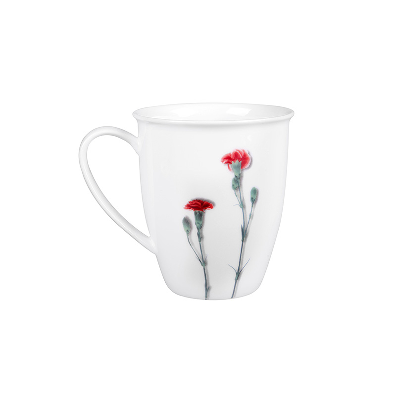 HAENGNAM Han Guoxing south carnation with cover ipads porcelain porcelain mugs glair ordinary packaging