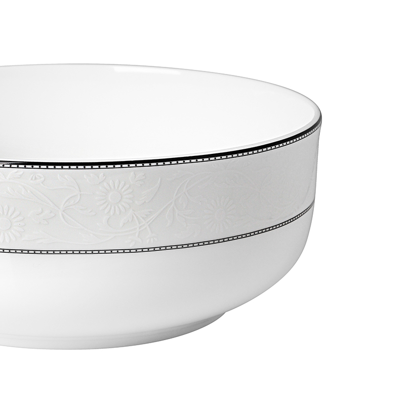 HAENGNAM Han Guoxing south China 8 inch in large soup bowl only white ipads China tableware soup bowl