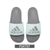 Adidas Adidas dép nữ mùa hè bạc hà xanh thể thao giải trí từ dép đi biển và dép F34737 - Dép thể thao Dép thể thao