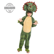 Halloween childrens performance suit Jurassic dinosaur clothes T-rex Triceratops forest animal stage performance suit