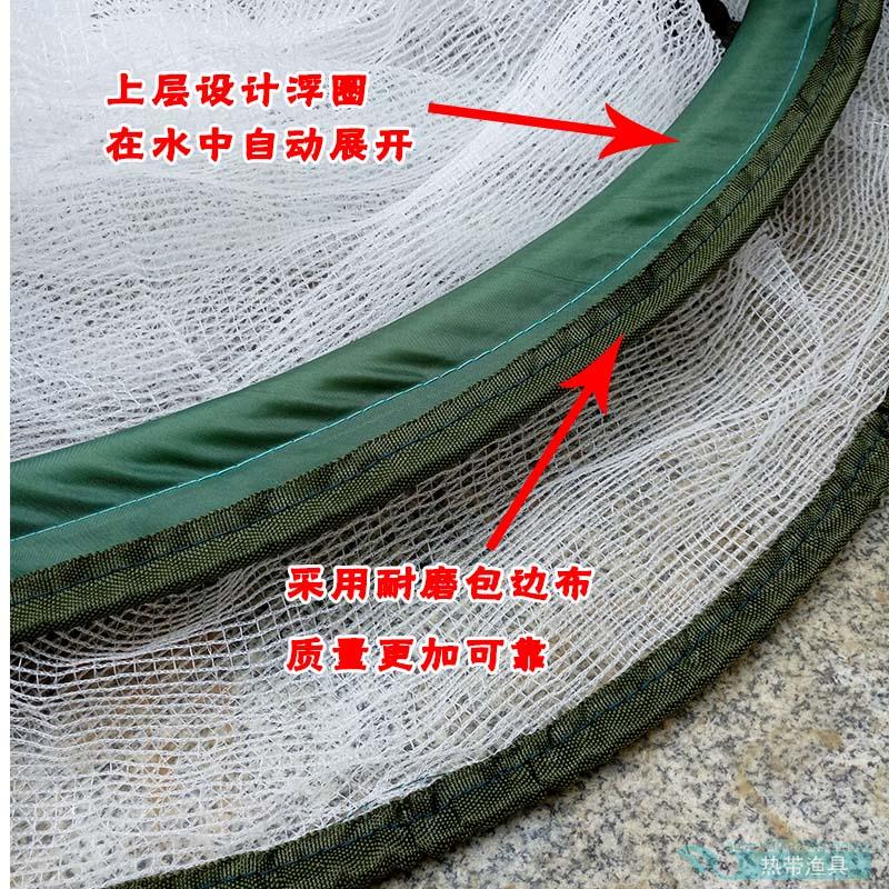 Thiết bị đánh cá bảo vệ cá siêu lớn túi lưới để tăng bảo vệ đánh cá gấp lưới đánh cá lưới đánh cá lưới cần câu shimano 2 khúc