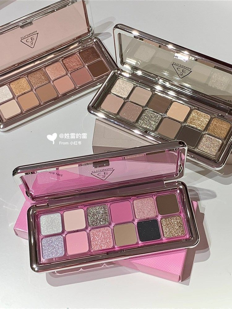 Spot / Korea 3CE NEW TAKE12 color disk of double color monochrome cement disc hot sister disk