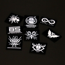 Tomorrows Ark Magic Sticker IR Reflective Gate Movement Backlay Label Longhen Guard Badge