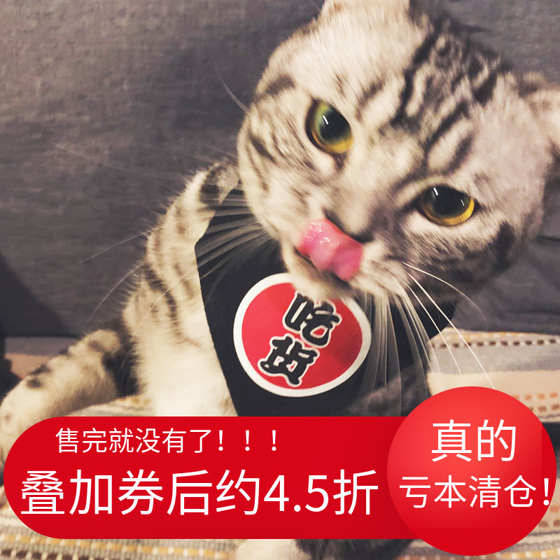 Pets Saliva scarves Kitty Dogs Surround neck Neck Collar dog collar scarves with item Circle Triangular Towel Shake the same paragraph