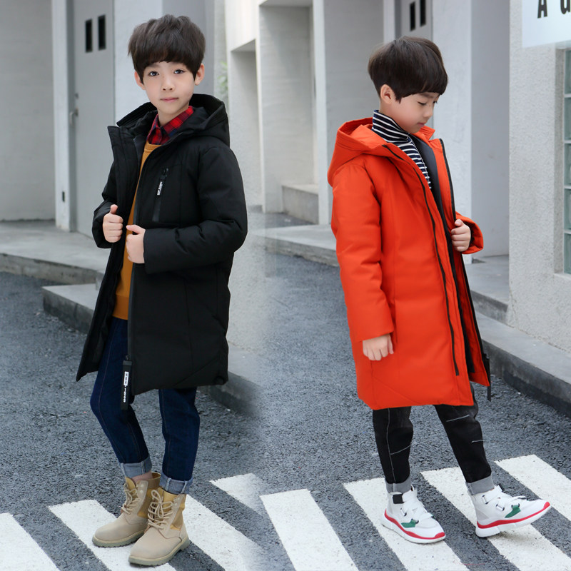 儿童棉服反季羽绒男童2018新款冬装加厚棉衣