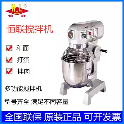 Henglian mixer commercial egg beater and noodle machine multifunctional meat filling food grade B20GB20FB25B30B40B