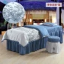Làm đẹp giường bốn mảnh thẩm mỹ viện cơ thể massage giường 60x180 * 70x185 đầu hình thang phù hợp ga trải giường nối mi