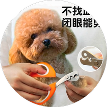 Chai dogs special nail clippers puppies Scissors Manicure Scissors Machete nail clippers Anti-bleeding Medium Dog Supplies