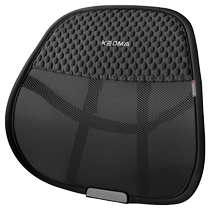 Summer car lumbar seat ice silk breathable and ventilated car lumbar support cushion driver massage four-season universal waist pillow