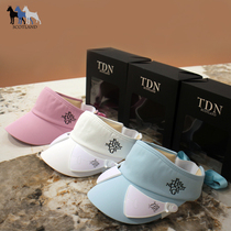 New Korean TDN golf hat for women topless hat anti-scratch hat widened brim one-size-fits-all adjustable