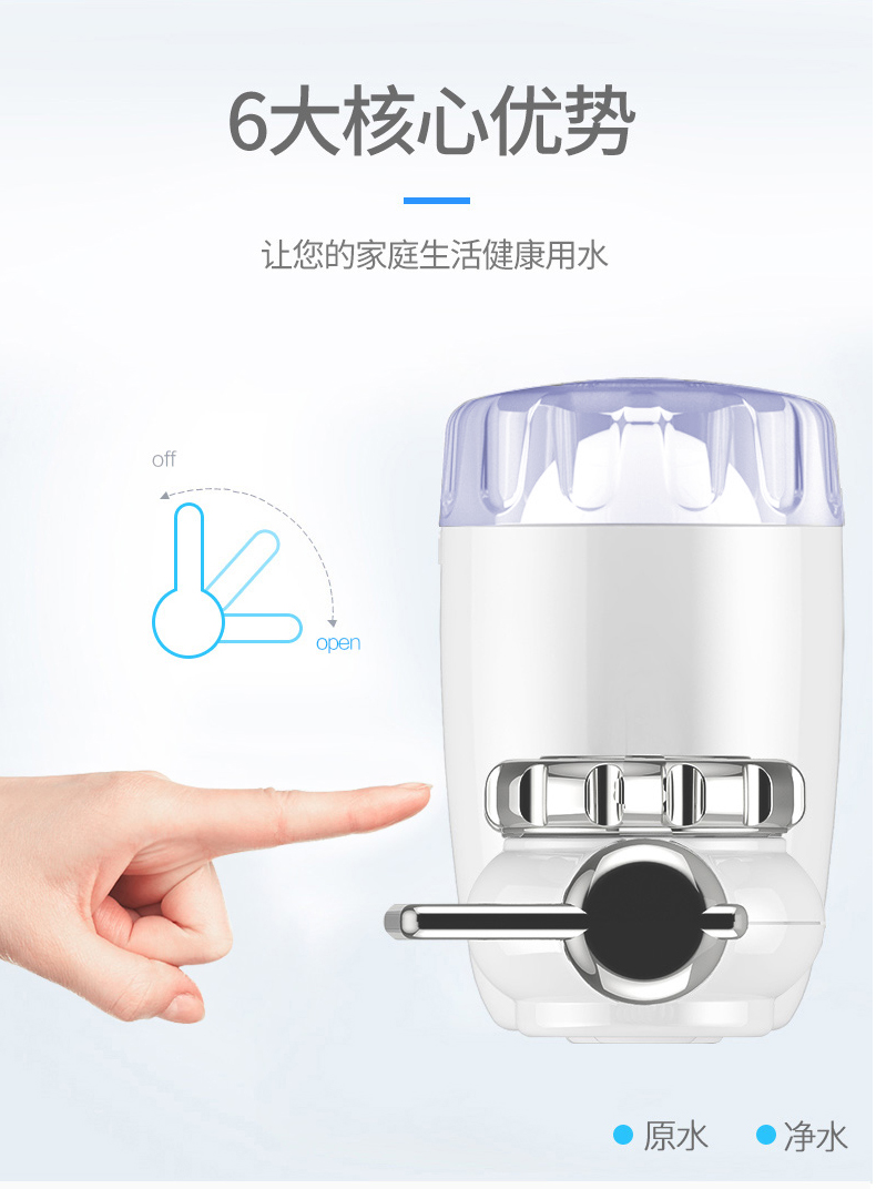 TCL 厨房净水龙头 净水器 5μm第3代陶瓷复合滤芯 图3