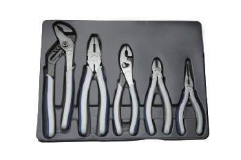 American snapon blue point Blue-Point 5-piece set of two-color handle pliers